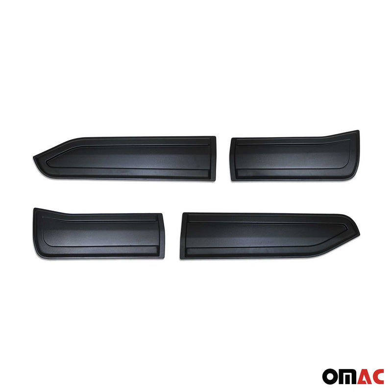 Türschutzleisten Seitenschutz für VW Amarok  2023-2025 ABS Schwarz 4tlg