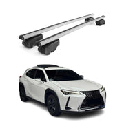 Dachträger Gepäckträger für Lexus UX 2019-2021 Querträger ABE Alu Grau 2x