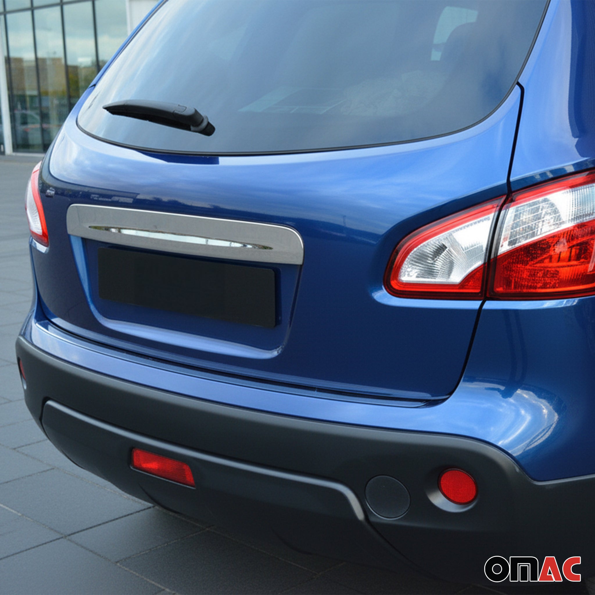 Heckklappe Kofferraumöffner für Nissan Qashqai J10 2006-2014 Edelstahl Chrom