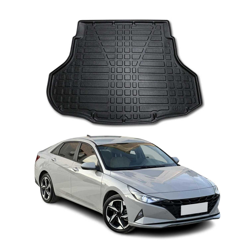 Kofferraumwanne Laderaumwanne für Hyundai Elantra CN7 2021-2025 Gummi TPE