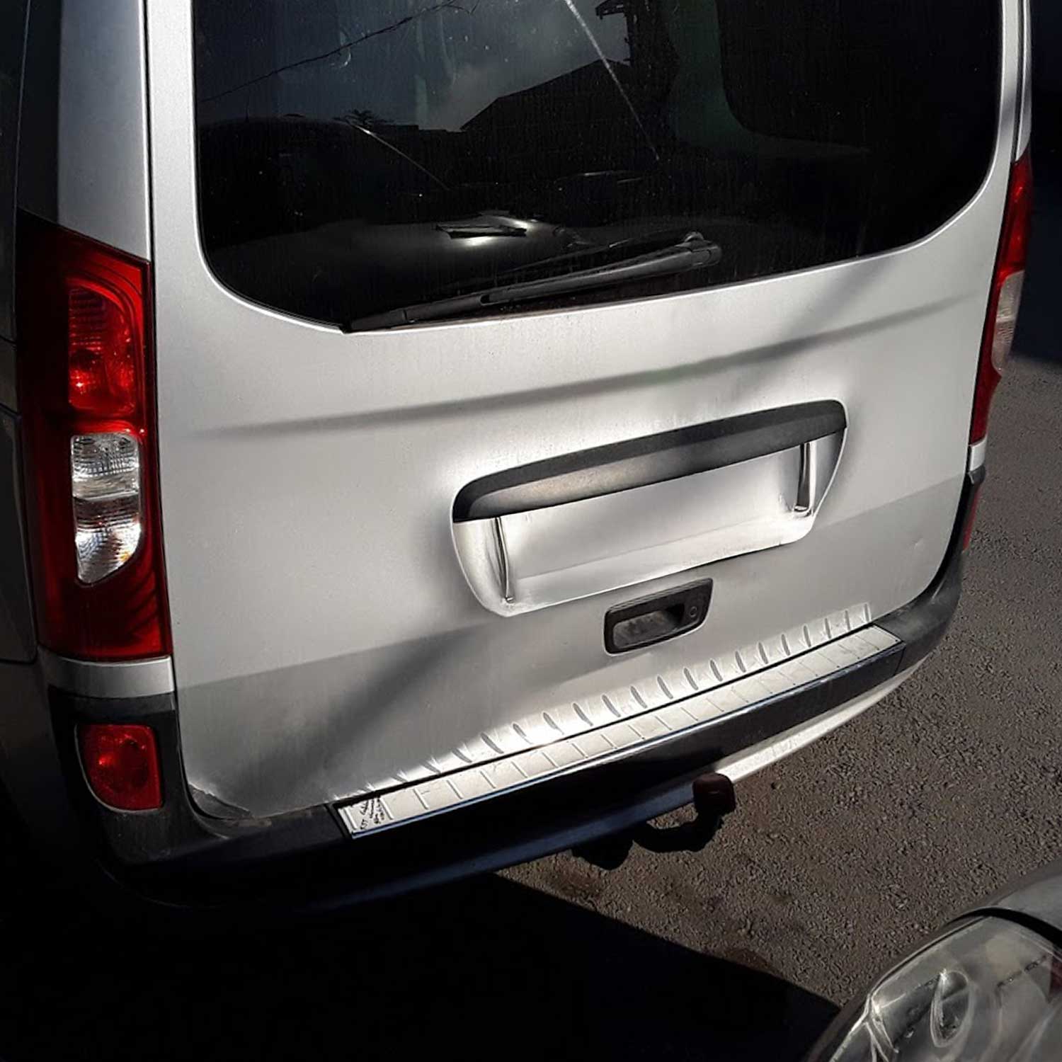 Ladekantenschutz Stoßstange für Mercedes Citan W415 2012-2021 Edelstahl Chrom