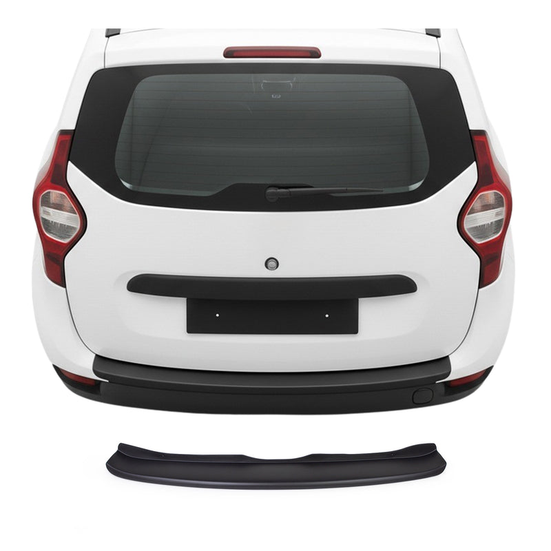 Ladekantenschutz Stoßstangenschutz für Dacia Lodgy 2012-2024 ABS Schwarz 1tlg