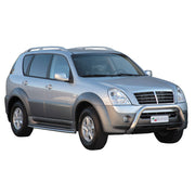 Frontbügel Frontschutzbügel für Ssangyong Rexton 2006-2012 ø76mm Stahl Silber