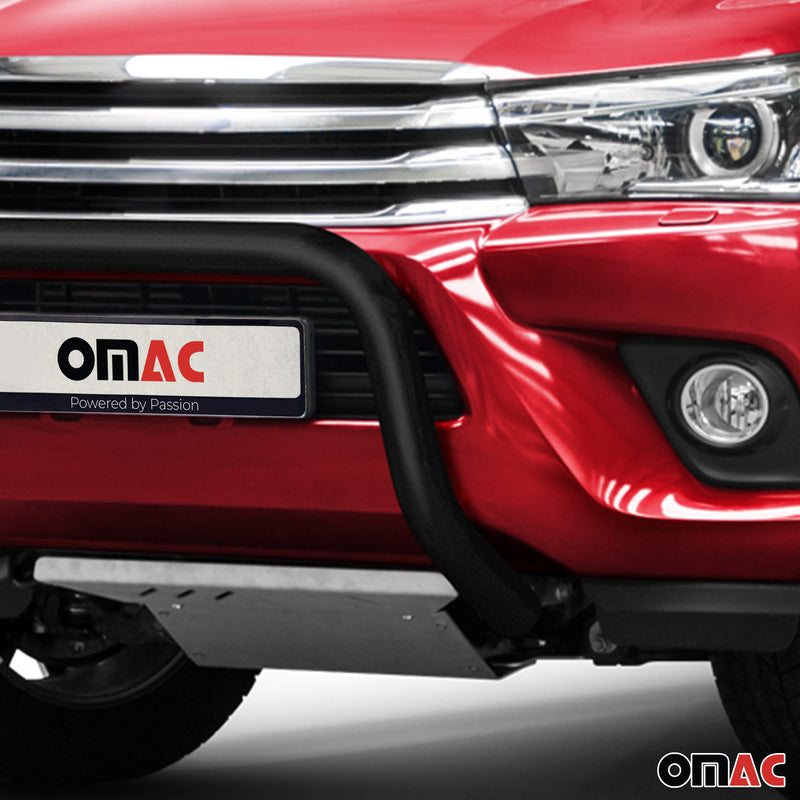 Frontbügel Frontschutzbügel für Toyota Hilux 2015-2022 mit ABE Schwarz