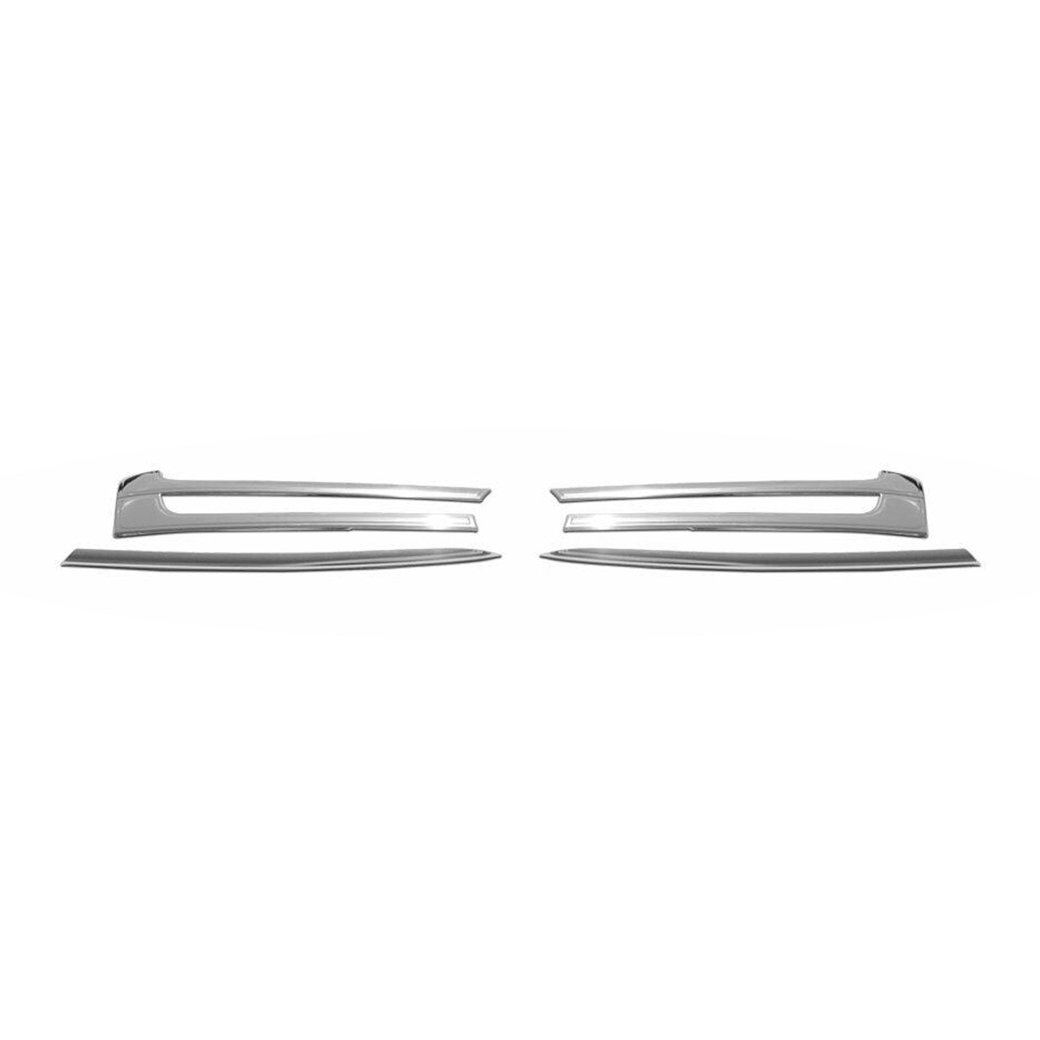 Kühlergrill Leiste Grillleisten für VW Transporter T5 2010-15 Edelstahl Chrom 4x