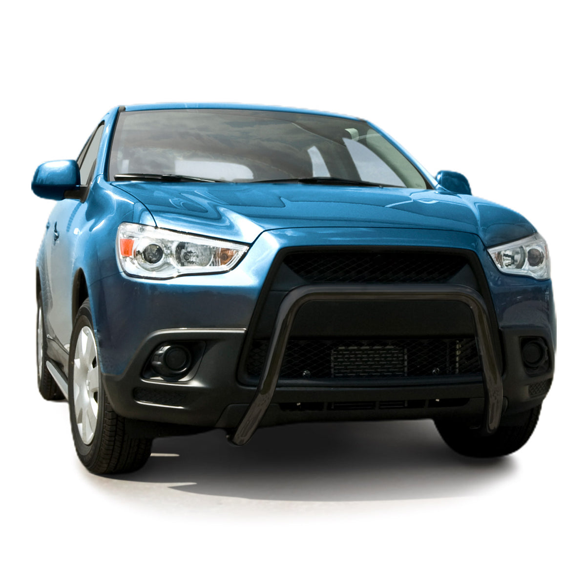 Frontbügel Frontschutzbügel für Mitsubishi ASX 2010-2013 mit ABE Stahl Schwarz