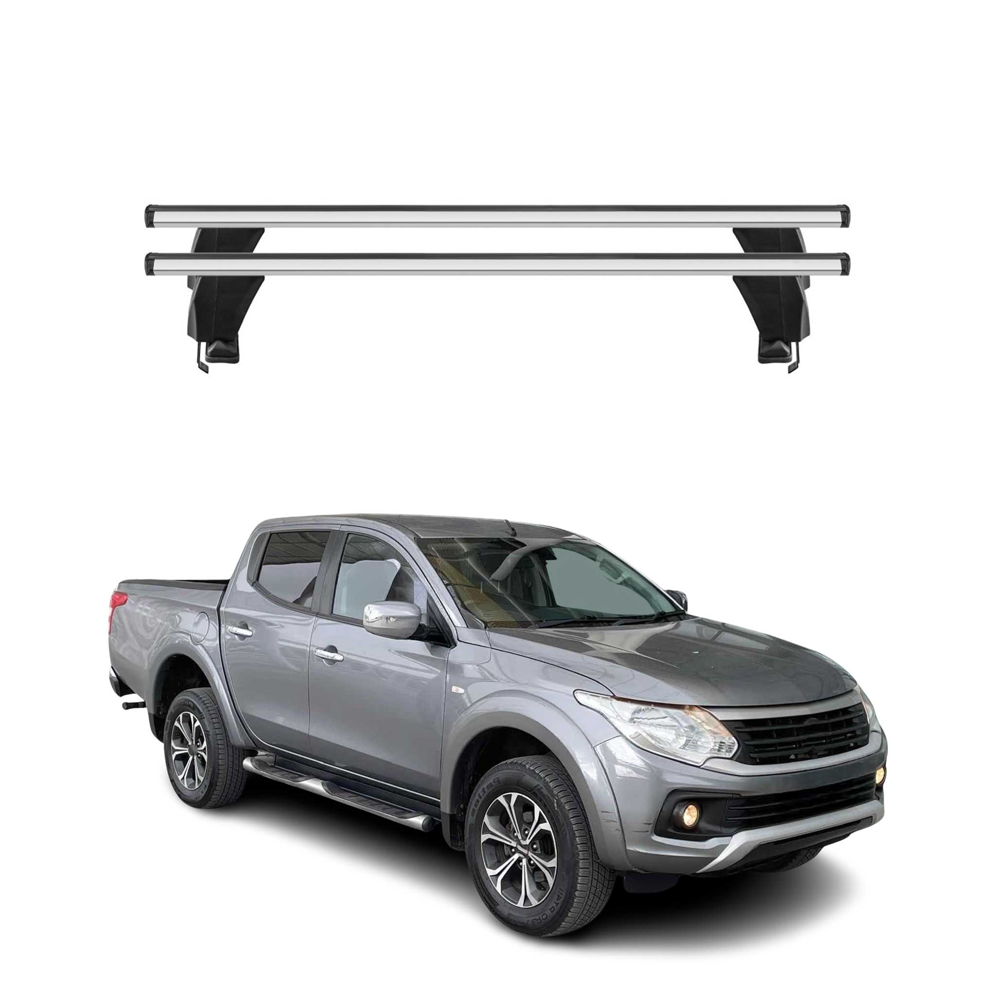 Menabo Dachträger Grundtäger für RAM 1200 2016-2019 50kg Aluminium Silber 2 tlg