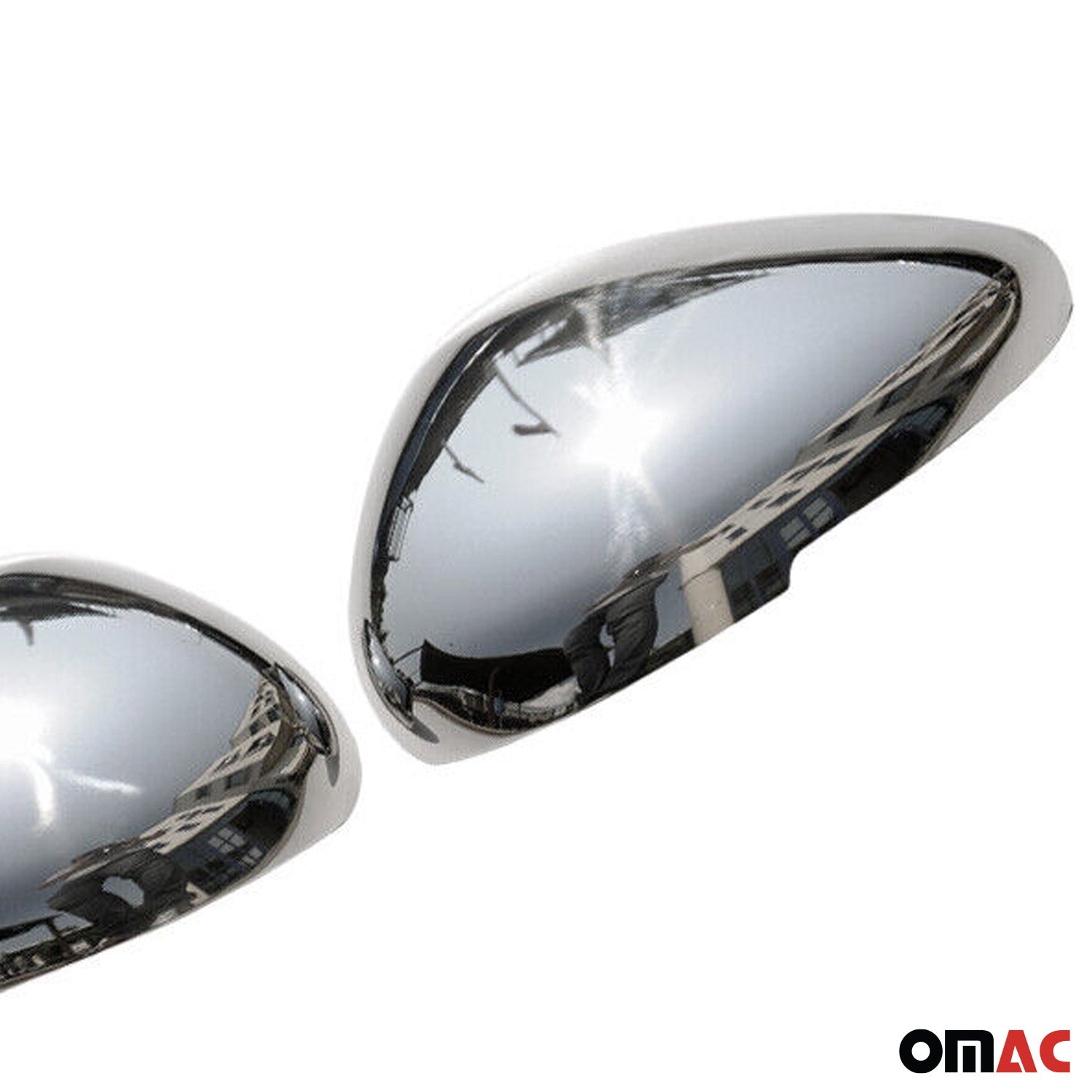 Spiegelkappen Spiegelabdeckung für Citroen DS5 2011-2019 Edelstahl Chrom 2tlg