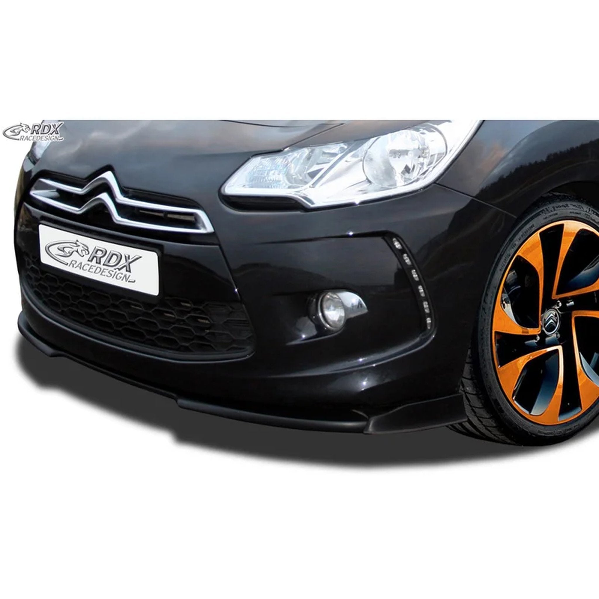 RDX Frontspoiler Vario-X für Citroën DS3 2009-2016 Polyurethan TÜV
