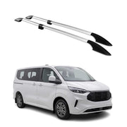 Dachreling Relingträger für Ford Tourneo Custom II 2023-2026 L1 Aluminium Grau