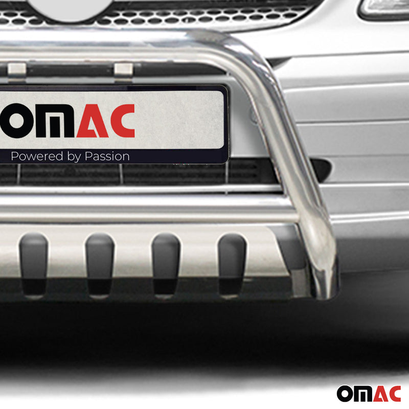 Frontbügel Frontschutzbügel für Mercedes Vito W639 2003-2010 ABE Silber Stahl