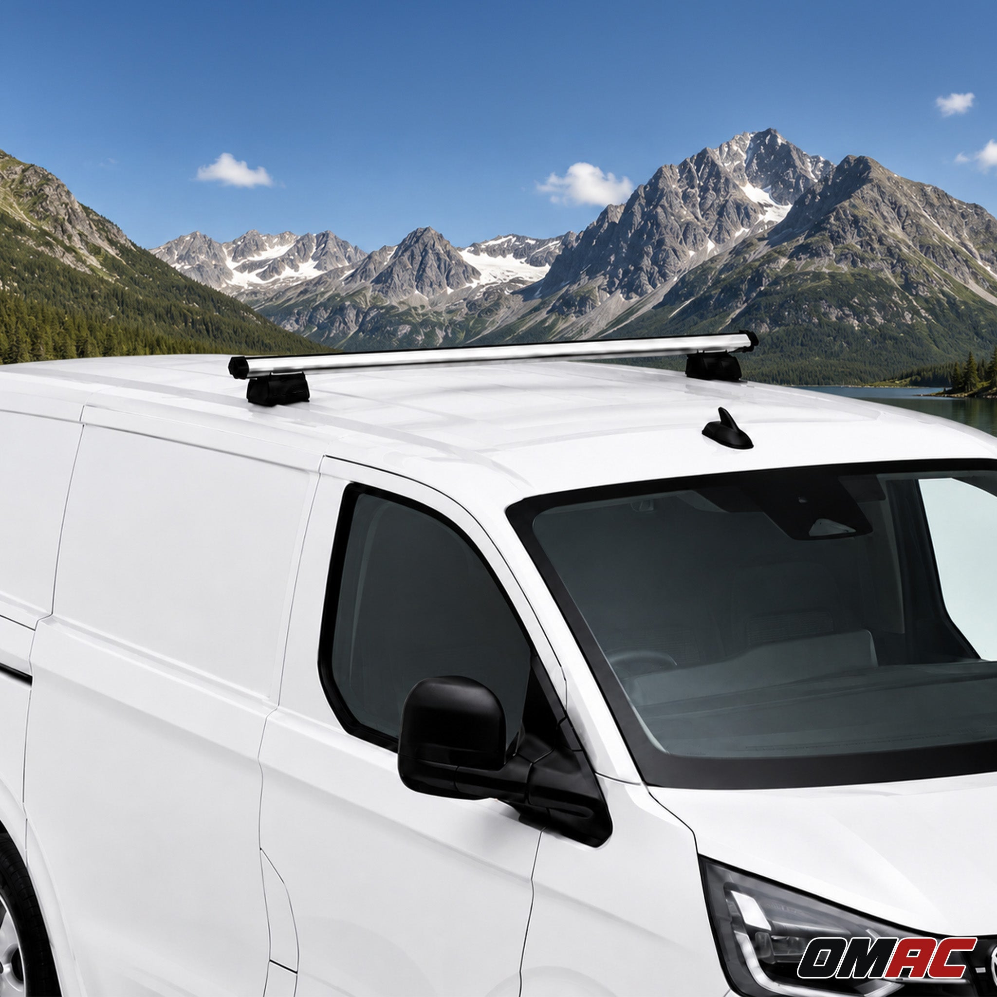 Dachträger für Toyota Proace 2016-2026 H1 1-Träger Aluminium  Silber