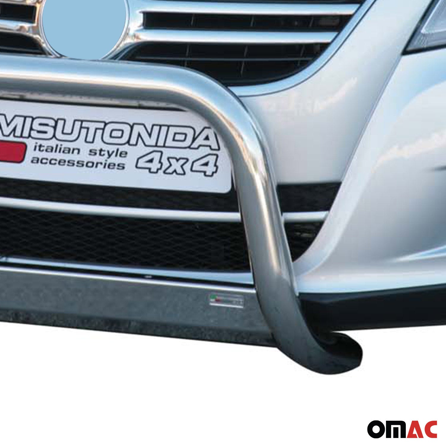 Frontbügel Frontschutzbügel für VW Tiguan 2007-2011 ø63mm Stahl Silber Schutz