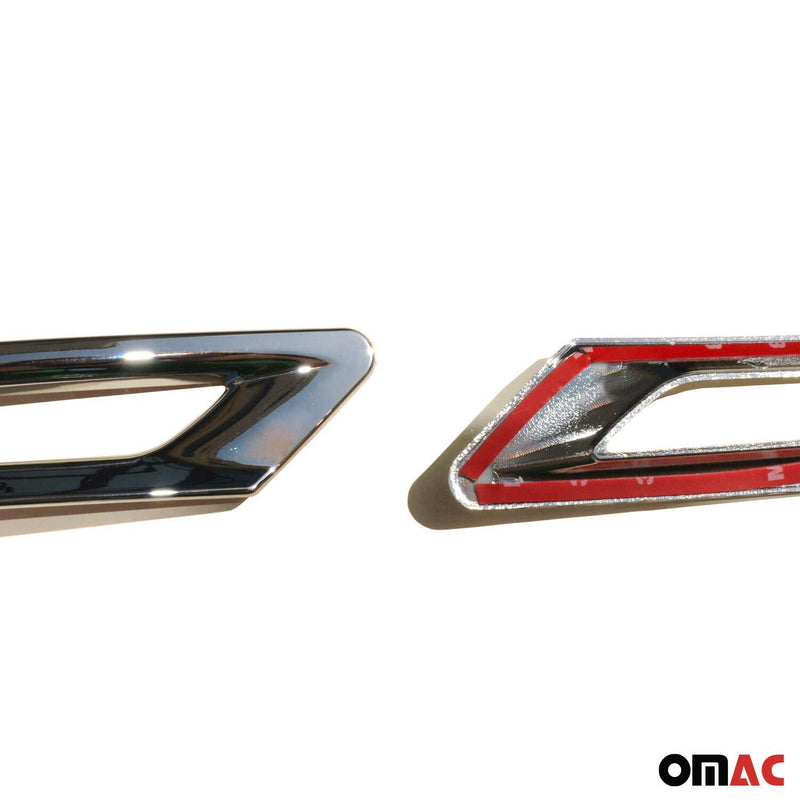 Nebelscheinwerfer Rahmen Umrandung für Ford Mondeo mk5 2014-2019 ABS Chrom 2x