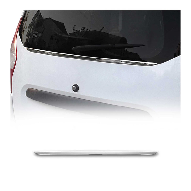 Kofferraumleiste Heckfenster Leiste für Dacia Lodgy 2012-2022 Chrom Edelstahl