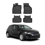 OMAC Gummi Fußmatten für VW Golf mk7 Variant / Alltrack 2012-2020 Premium TPE 4x