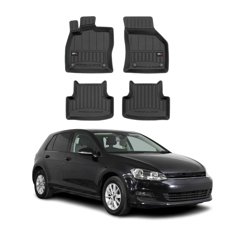 OMAC Gummi Fußmatten für VW Golf VII Golf VII Alltrack 2012-2024 Premium TPE 4x