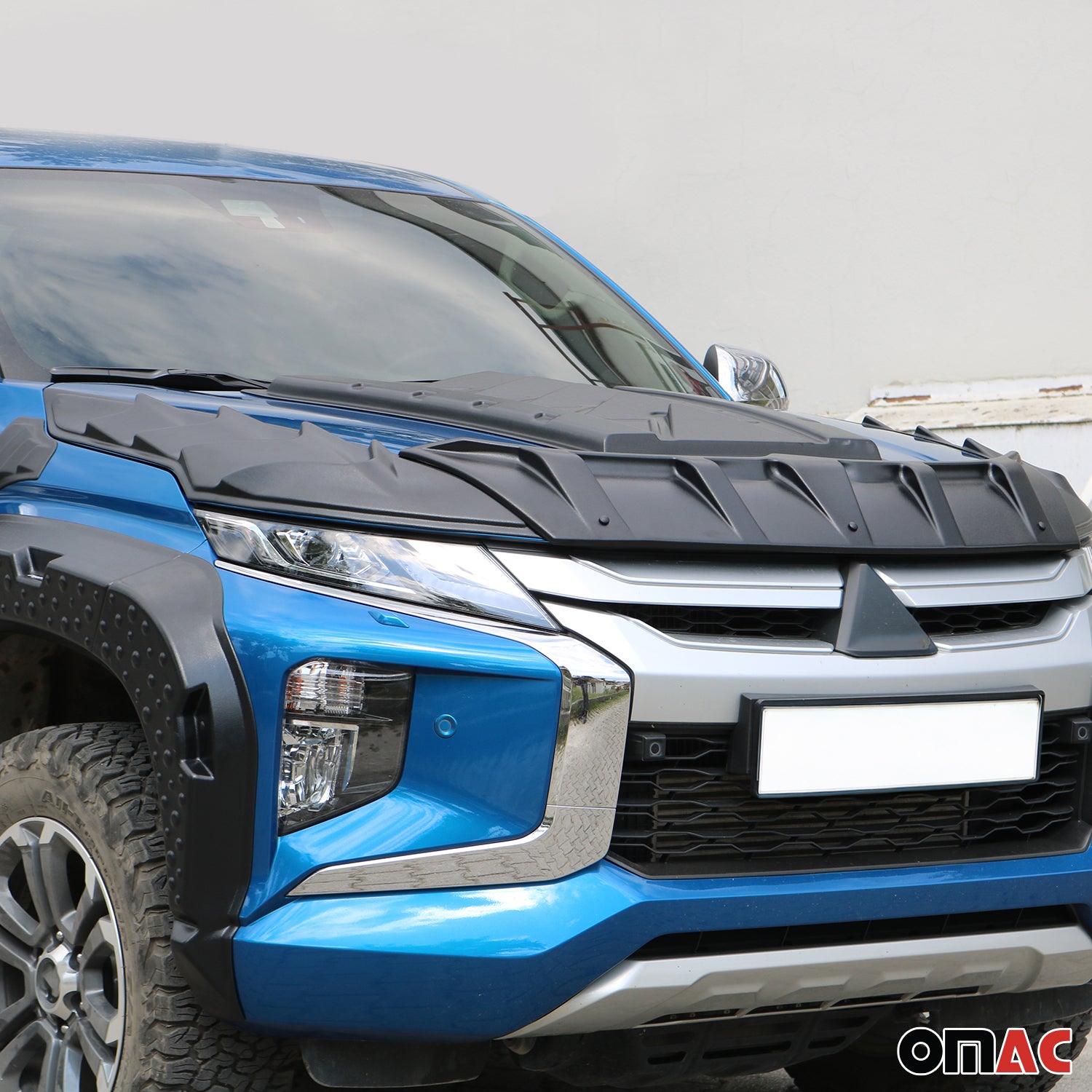 Motorhaube Deflektor Insekten Steinschlagschutz für Mitsubishi L200 2019-2026 3x