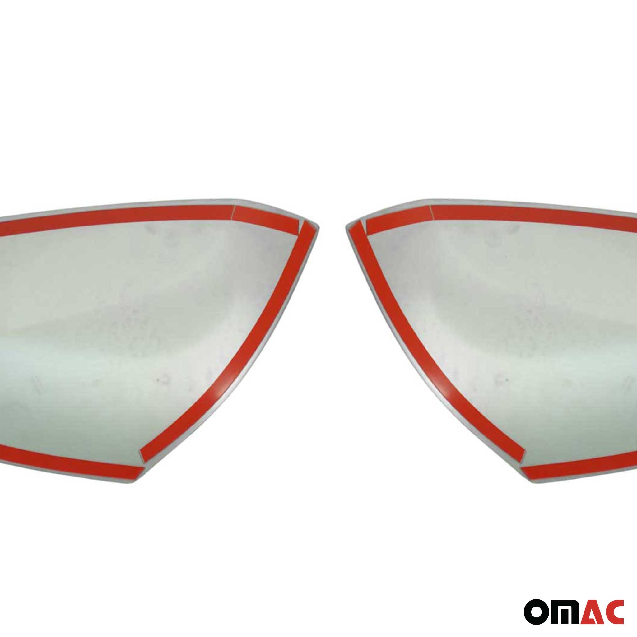 Edelstahl Spiegelkappen passend für Renault Megane 3 Laguna 3 Fluence Chrom 1Set