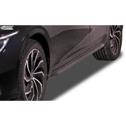 RDX Seitenschweller für VW Golf VIII 2020- Slim ABS Schwarz 2er-Set TÜV