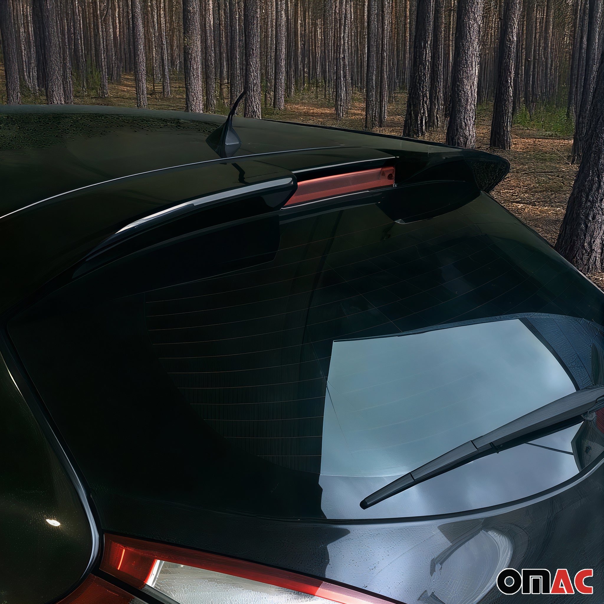 Heckspoiler Dachspoiler für Renault Megane 2008-2015 Schrägheck Grundiert ABS