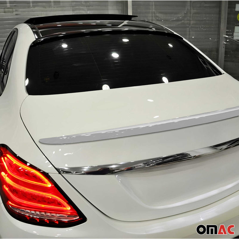Heckspoiler Dachspoiler für Mercedes C Klasse W205 2014-2025 Lackierbar ABS