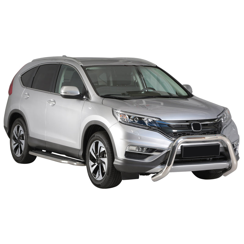 Frontbügel Frontschutzbügel für Honda CR-V 2016-2018 ø76mm Stahl Silber Schutz