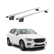 Dachträger für Volvo XC60 II 2018-2026 100kg Aluminium Silber 2x ABE