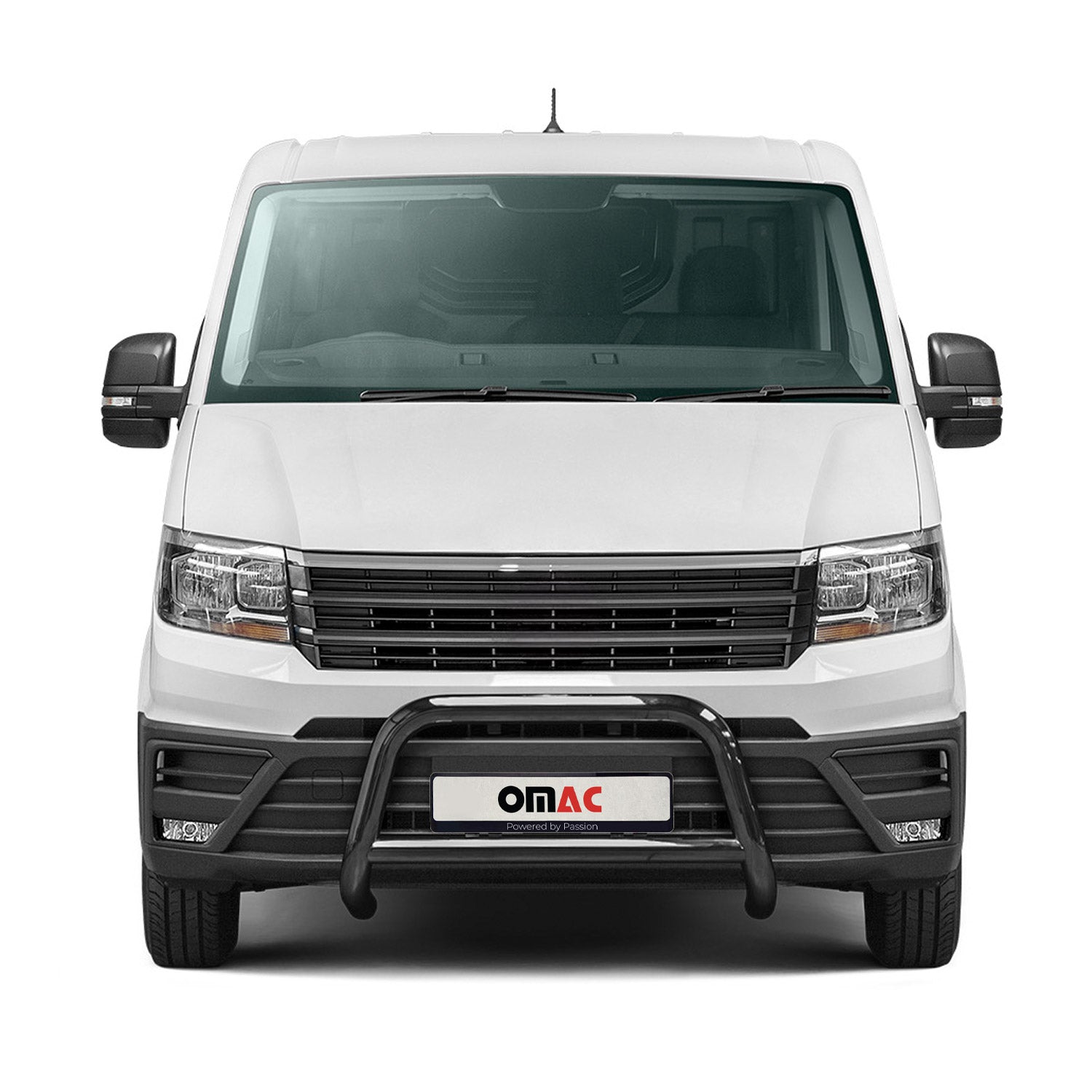 Frontbügel Frontschutzbügel für VW Crafter 2017-2026 ABE Stahl Schwarz