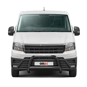 Frontbügel Frontschutzbügel für VW Crafter 2017-2026 ABE Stahl Schwarz