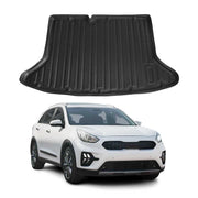 Kofferraumwanne Laderaumwanne für Kia Niro I 2017-2022 5tür Gummi TPE Schwarz