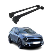Dachträger Grundtäger für Kia Sportage NQ5 2023-2026 75kg Alu Schwarz 2 tlg