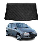 Kofferraumwanne Laderaumwanne für Chevrolet Kalos 2004-2006 Schrägheck Gummi TPE