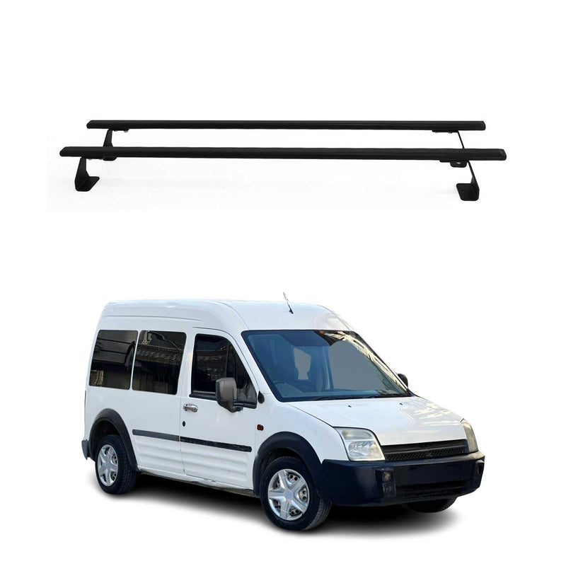 Dachträger Grundtäger für Ford Transit Connect 2002-2013 75kg Stahl Schwarz 2x