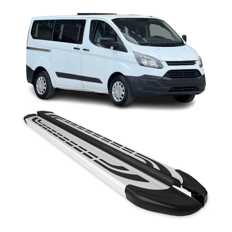 Trittbretter Seitenschweller Seitenbretter für Ford Custom Kurzer RS 2012-24