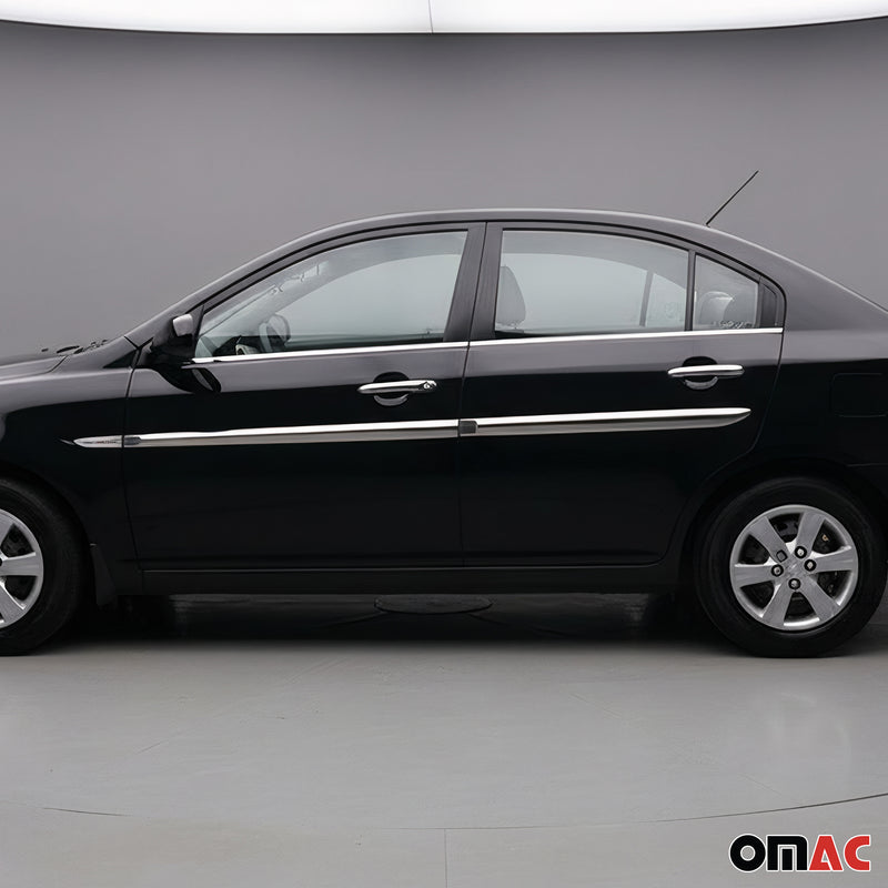 Türgriff Blende Türgriffkappen für Hyundai Accent Limo 2005-11 4Tür Edelstahl 8x