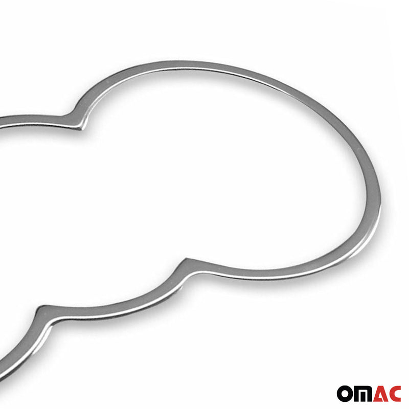 Getränkehalter Rahmen Cupholder für Skoda Octavia 2004-2013 Edelstahl Chrom