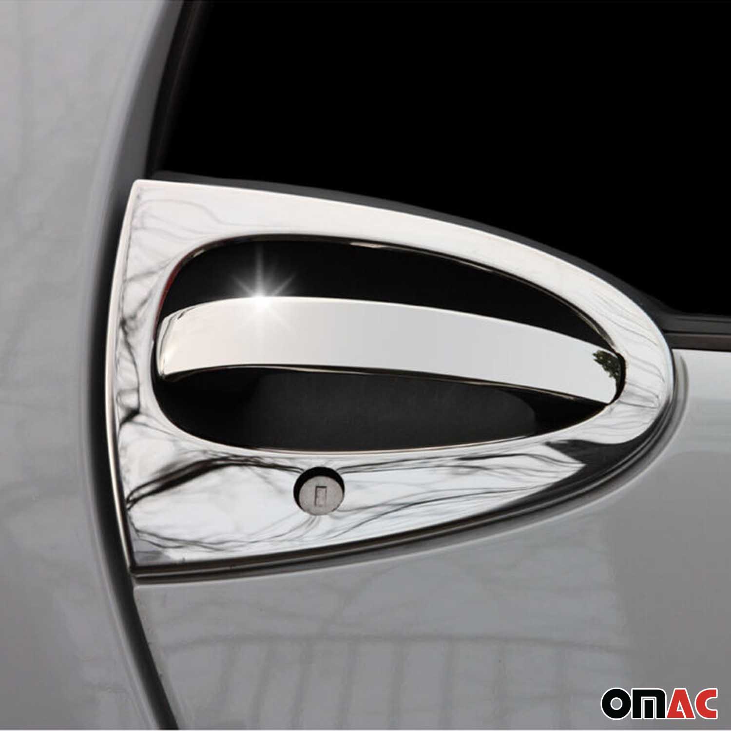 Spiegelkappen Türgriff Blende Satz für Smart ForTwo 2007-2015 Edelstahl Chrom