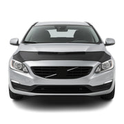 Haubenbra Steinschlagschutz Bonnet Bra für Volvo V60 2013-2018 Schwarz Halb