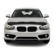 Haubenbra Steinschlagschutz für BMW 1er F20 F21 2011-2024 Schwarz Halb