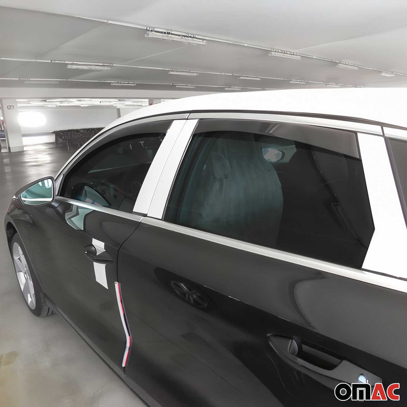 Windabweiser Regenabweiser für Audi A3 8Y Sportback 2020-2025 Dunkel Acryl 4tlg