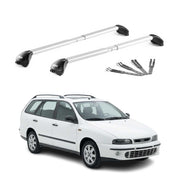 Dachträger Grundtäger für Fiat Marea Weekend 1996-2007 100kg Alu Grau 2x ABE
