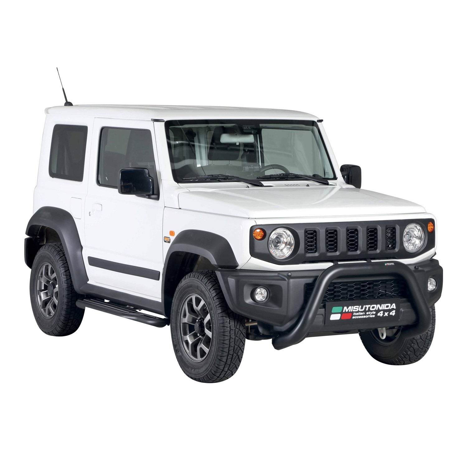 Frontbügel Frontschutzbügel für Suzuki Jimny 2018-2026 ø76mm Stahl Schwarz