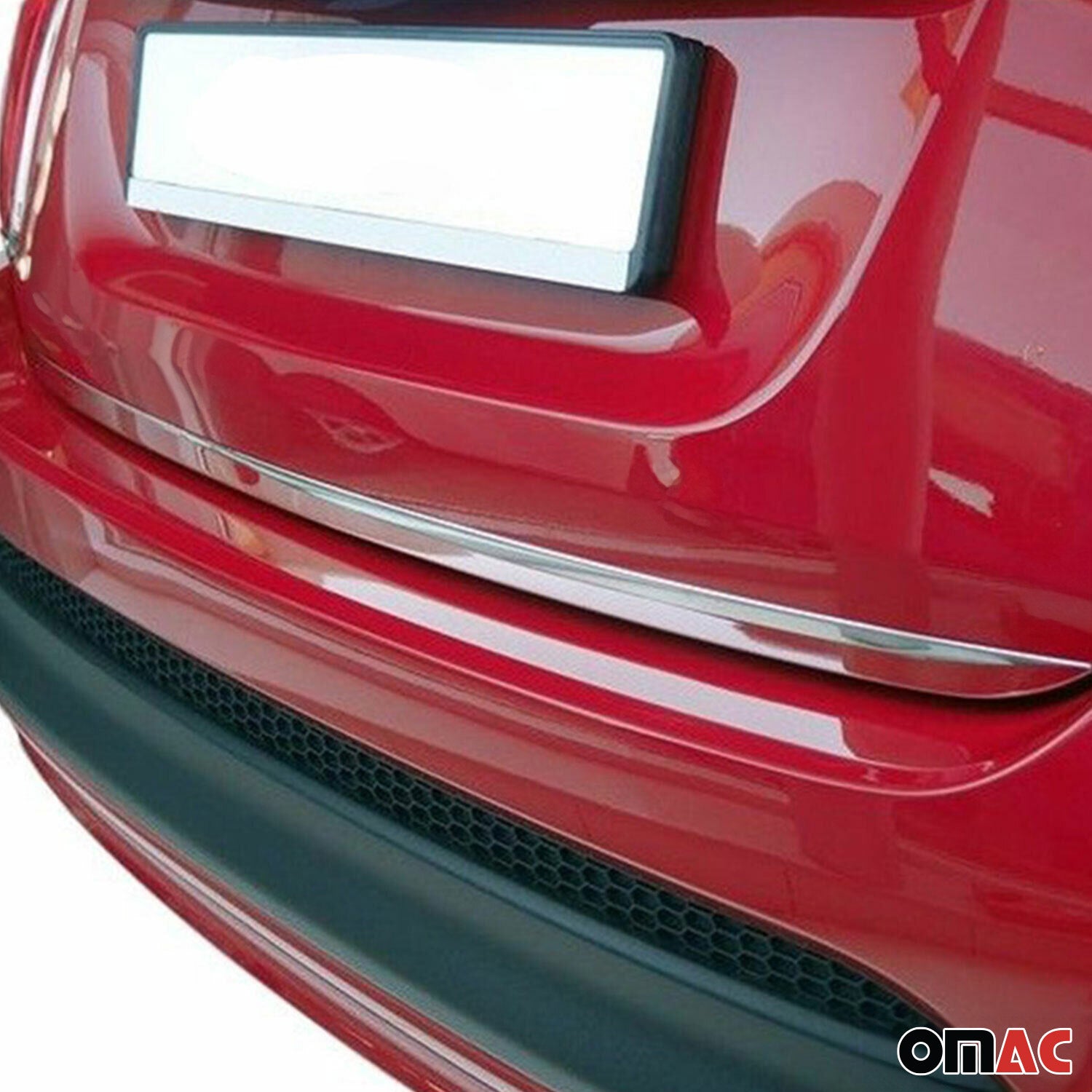 Kofferraumleiste Heckklappe Leiste für Fiat 500X 2015-2026 Edelstahl Chrom 1tlg