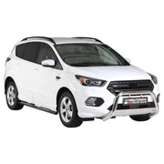 Edelstahl Seitenschweller Schwellerrohre für Ford Kuga 2017-2019 Schwarz