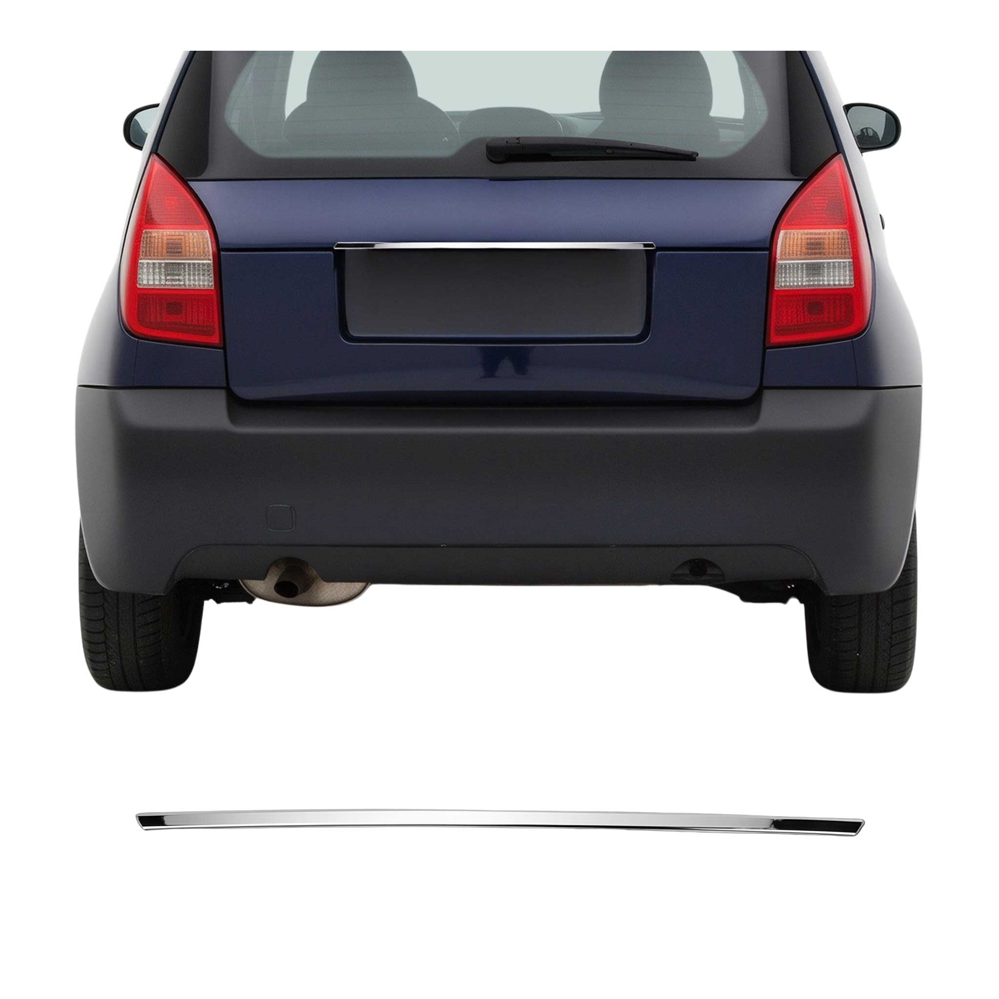 Heckklappe Kofferraumöffner Griff für Citroen C2 2003-2009 Edelstahl Chrom
