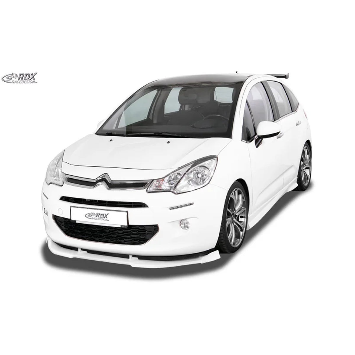 RDX Frontspoiler Vario-X für Citroën C3 2013-2016 Polyurethan TÜV