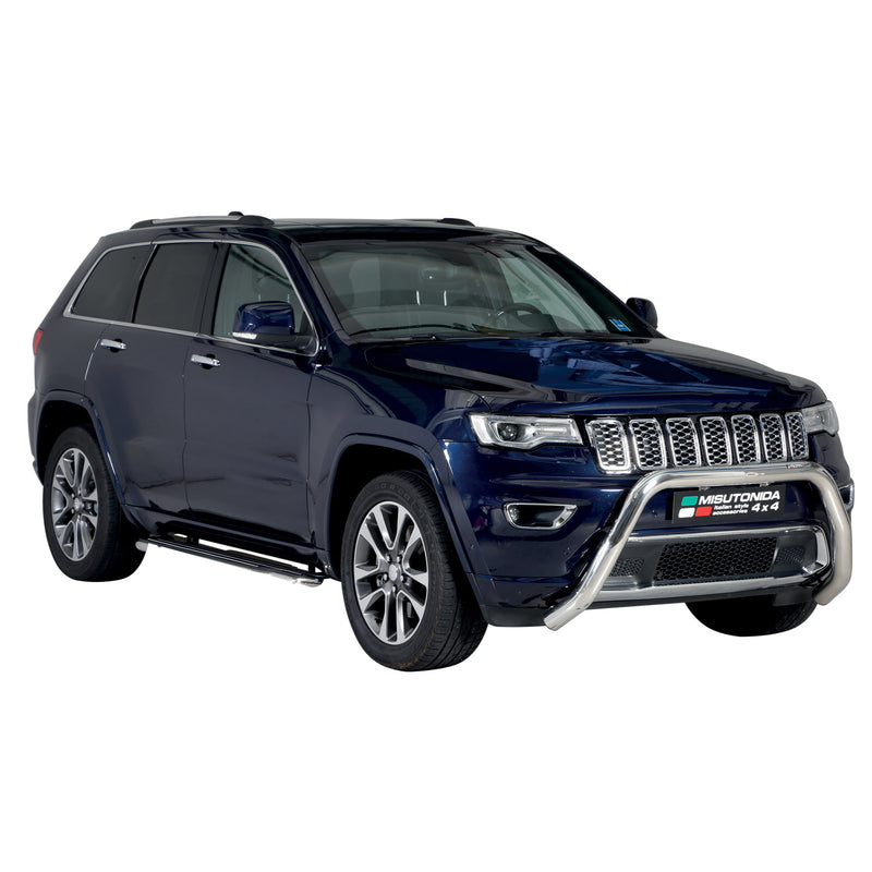 Frontbügel Frontschutzbügel für Jeep Grand Cherokee 2013-2017 ø76mm Stahl Silber