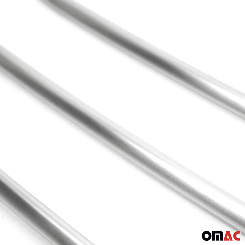 Kühlergrill Leisten für Mercedes Sprinter 907 910 2018-2025 Gebürstet Chrom 5x