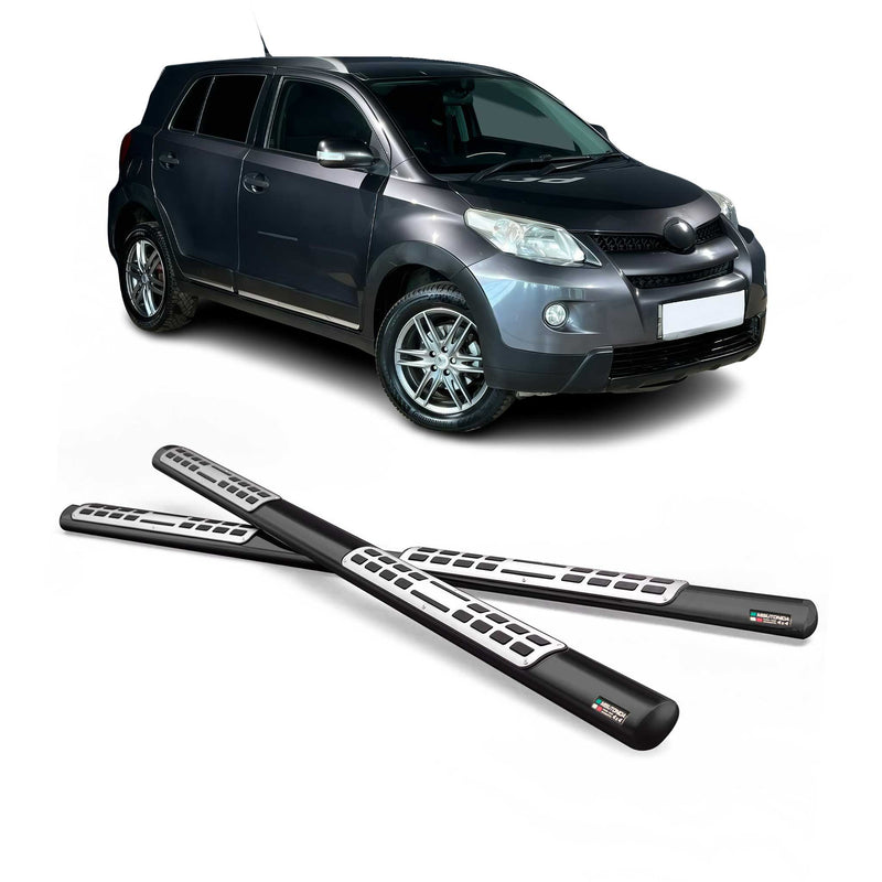 Stahl Seitenschweller Schwellerrohre für Toyota Urban Cruiser 2008-2016 Schwarz